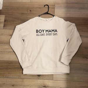 Boy Mama crewneck
